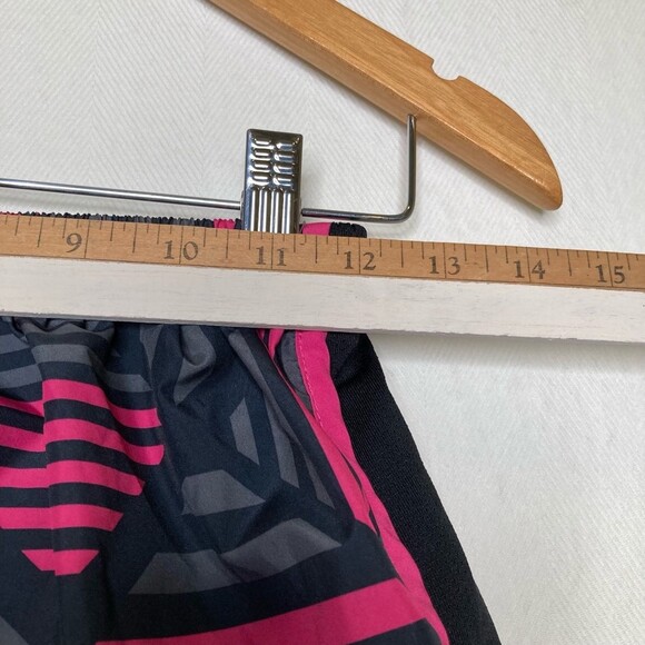 Nike Womens Athletic Shorts Multicolor Geometric Dri Fit Drawstring Waist S - Picture 7 of 12